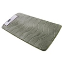 LINENS N' THINGS Memory Foam Bathroom Mat Wave 50X100 Seagrass
