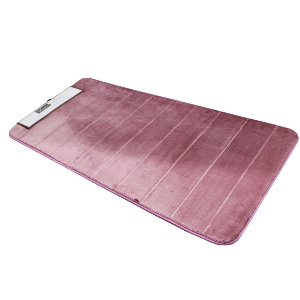 LINENS N' THINGS Memory Foam Bathroom Mat Line 50X100 Nostalgia Rose