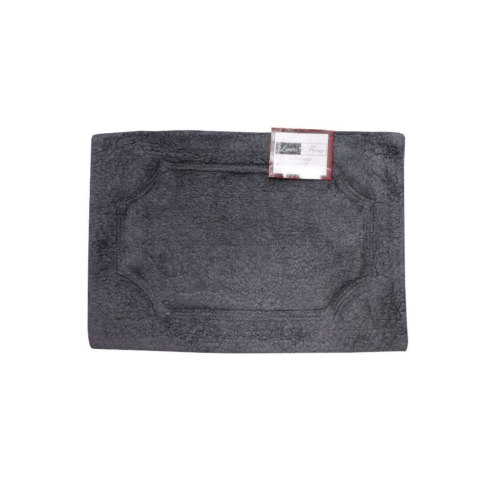 LINENS N' THINGS Cotton Bathroom Rug Turner Collection 40X60 Gargoyle 