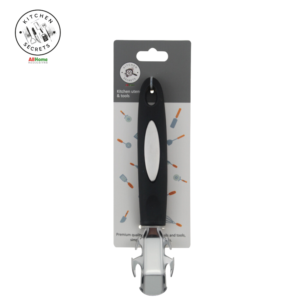 KITCHEN SECRETS Stainless Steel Dish Clipper Hotpot Holder Black Handle - STP062