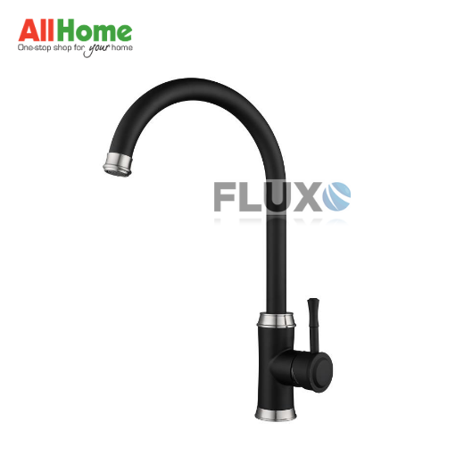 FLUXO AHKMX7 Kitchen Faucet Mixer 304 Black