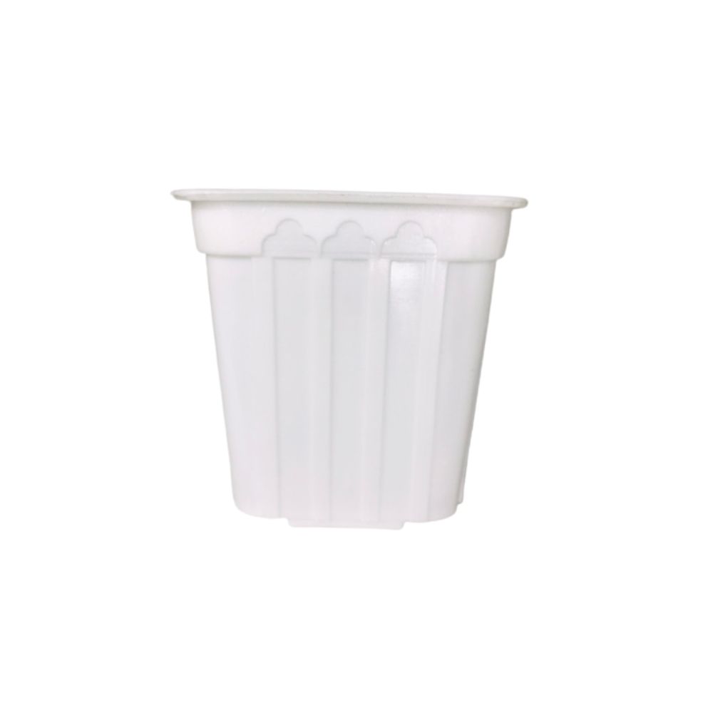 Plastic Pots Assorted Square Design