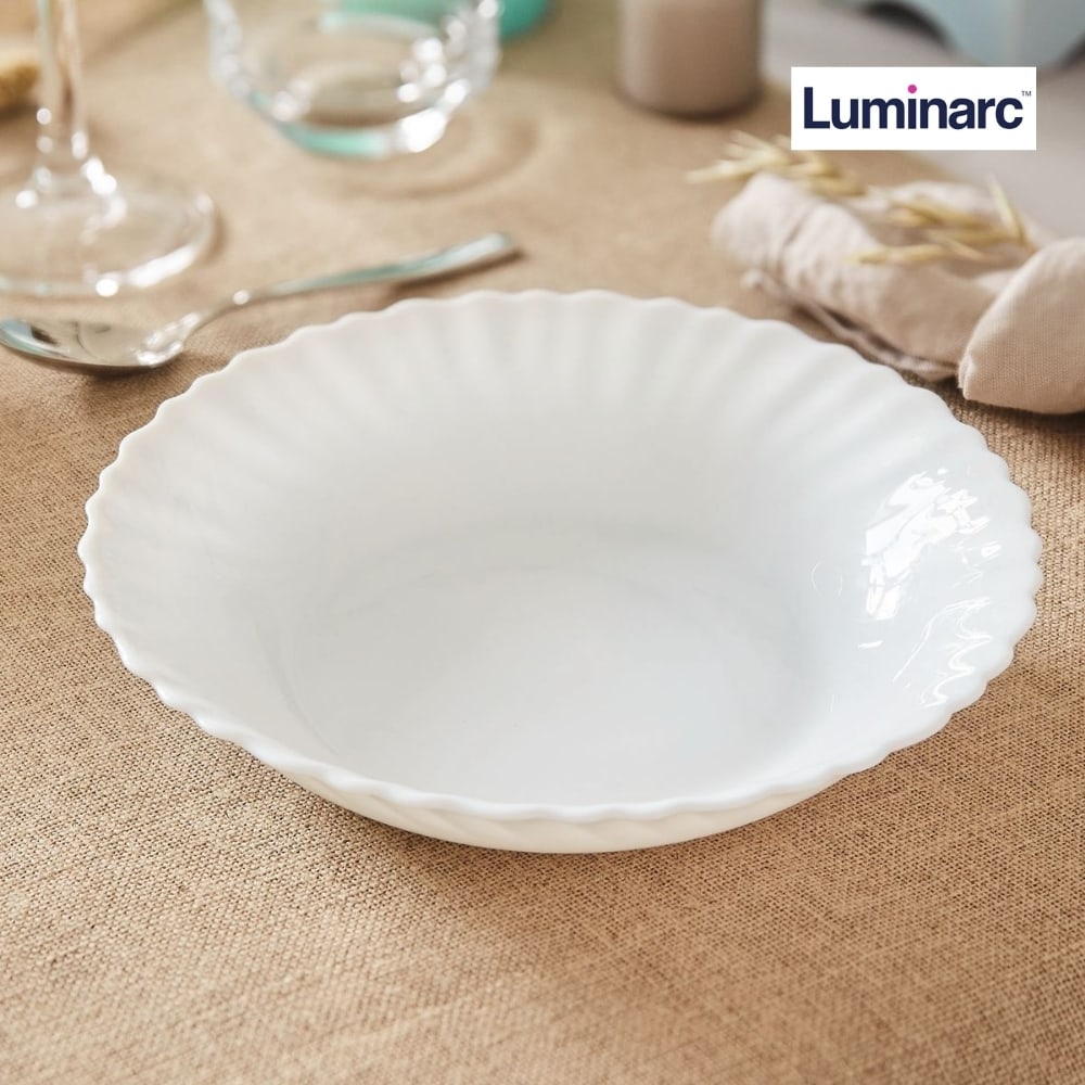 LUMINARC Feston Classy Multipurpose Dish Plate Bowl 18cm