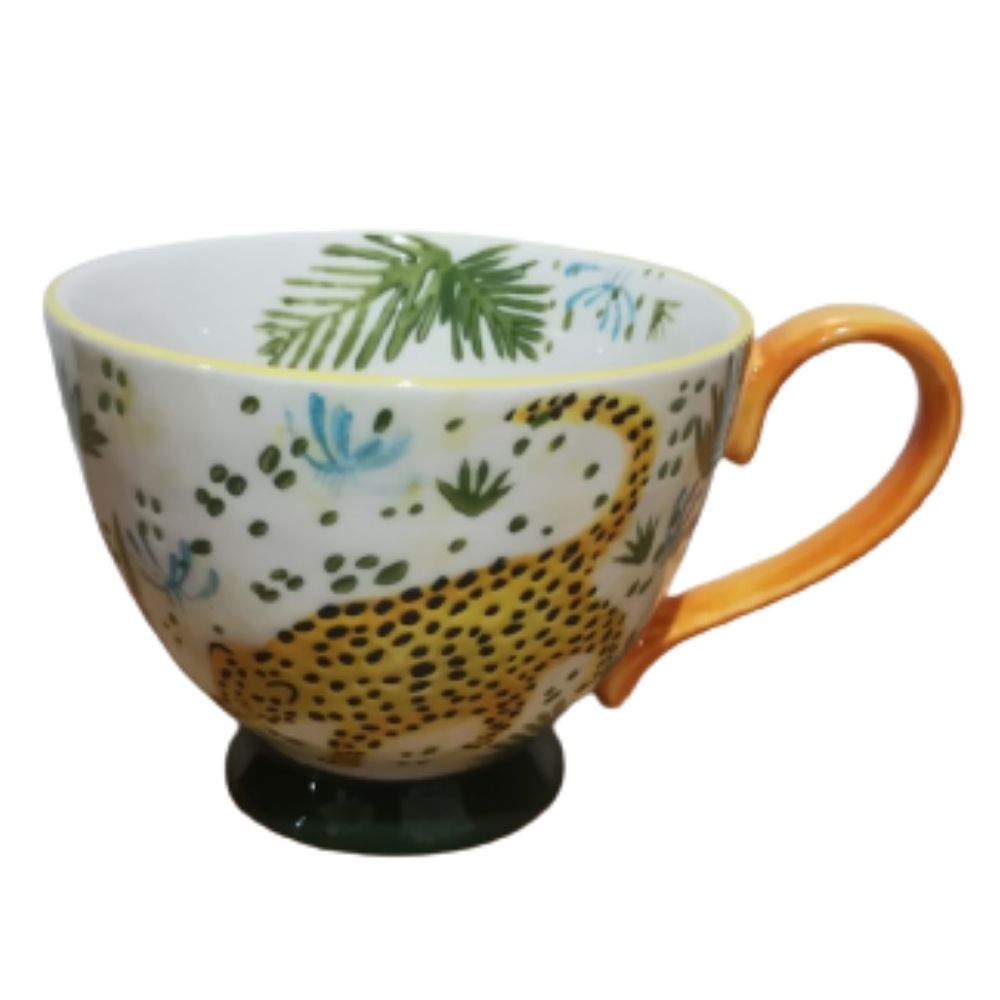 ONAIDA Handpainted Coffee Cup Mellow Yellow