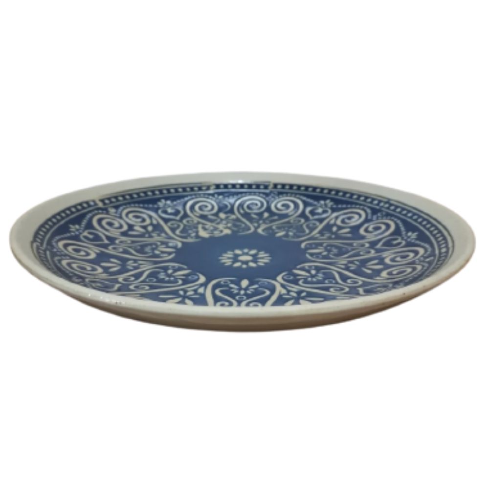 ONAIDA Handpainted Side Plate Midnight Blue