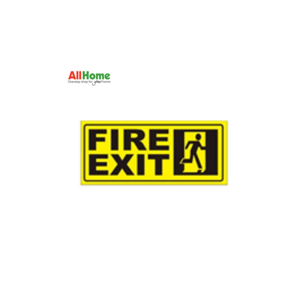 MELCAR YS 703 Fire Exit With Right Arrow Signage 4X9
