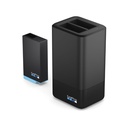 GoPro ACDBD-001 Dual Battery Charger with Rechargeable Battery for MAX 360 Camera