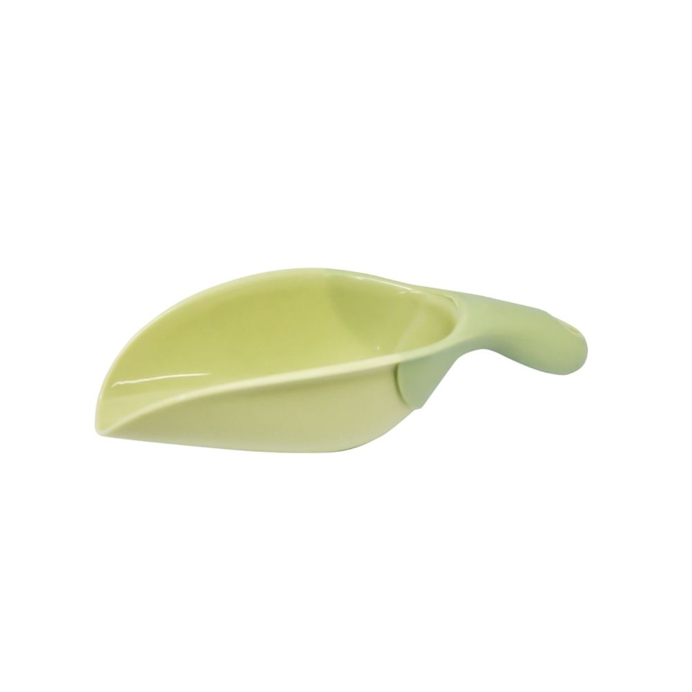 MASFLEX Multi-purpose Plastic Kitchen Scoop Food Scoop Bar Scooper Green