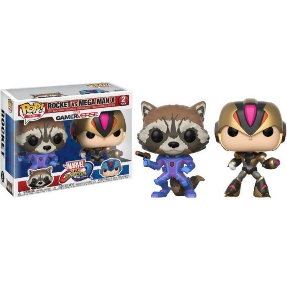 FUNKO POP 22784 Games Rocket vs Mega Man X