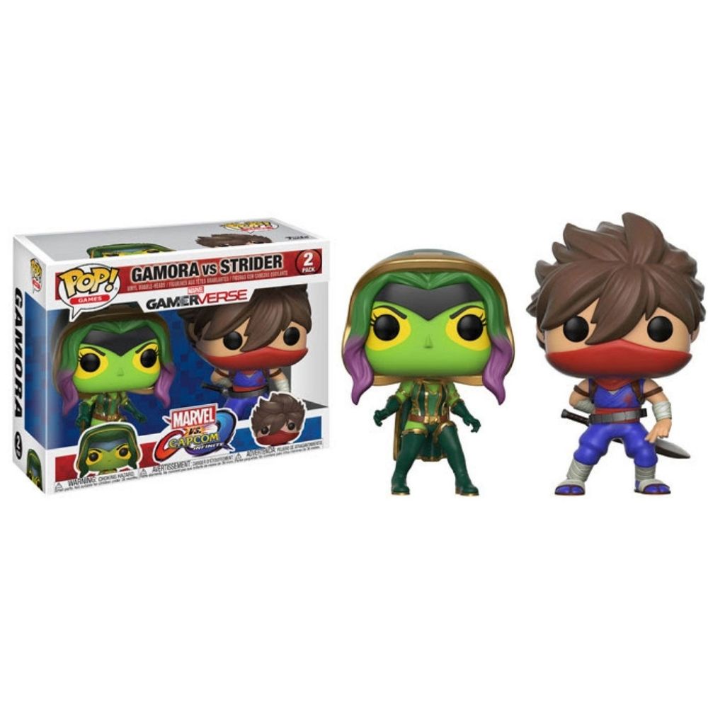 FUNKO POP 22785 Marvel vs. Capcom: Gamora Vs Strider
