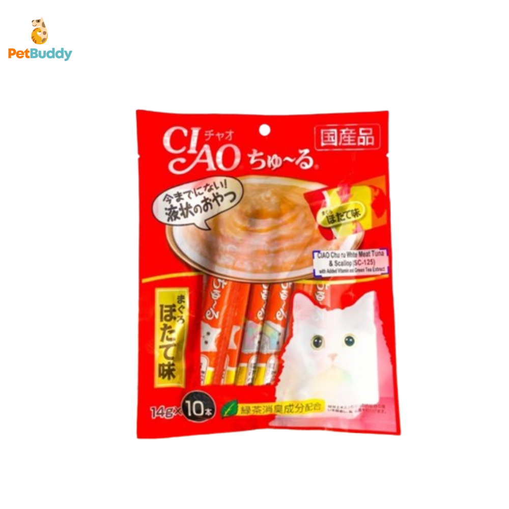 CIAO SC-125 WHITE MEAT TUNA SCALLOP 14G