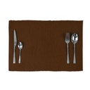 HAPPY TABLE Ribbed Placemat Khaki