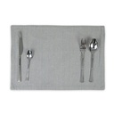 HAPPY TABLE Placemat Hemmed Chambray