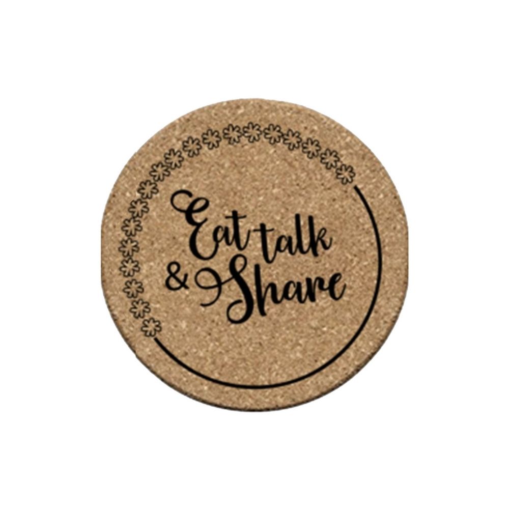 Dinner Essential 2pc Cork Hot Plate Coaster
