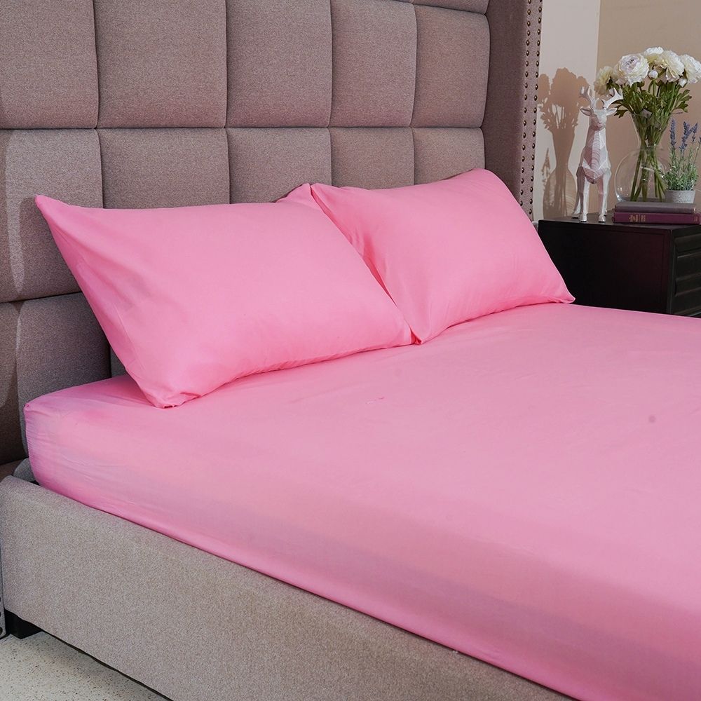 Modern Linens 3pcs Bedsheet Pink Multi Sizes