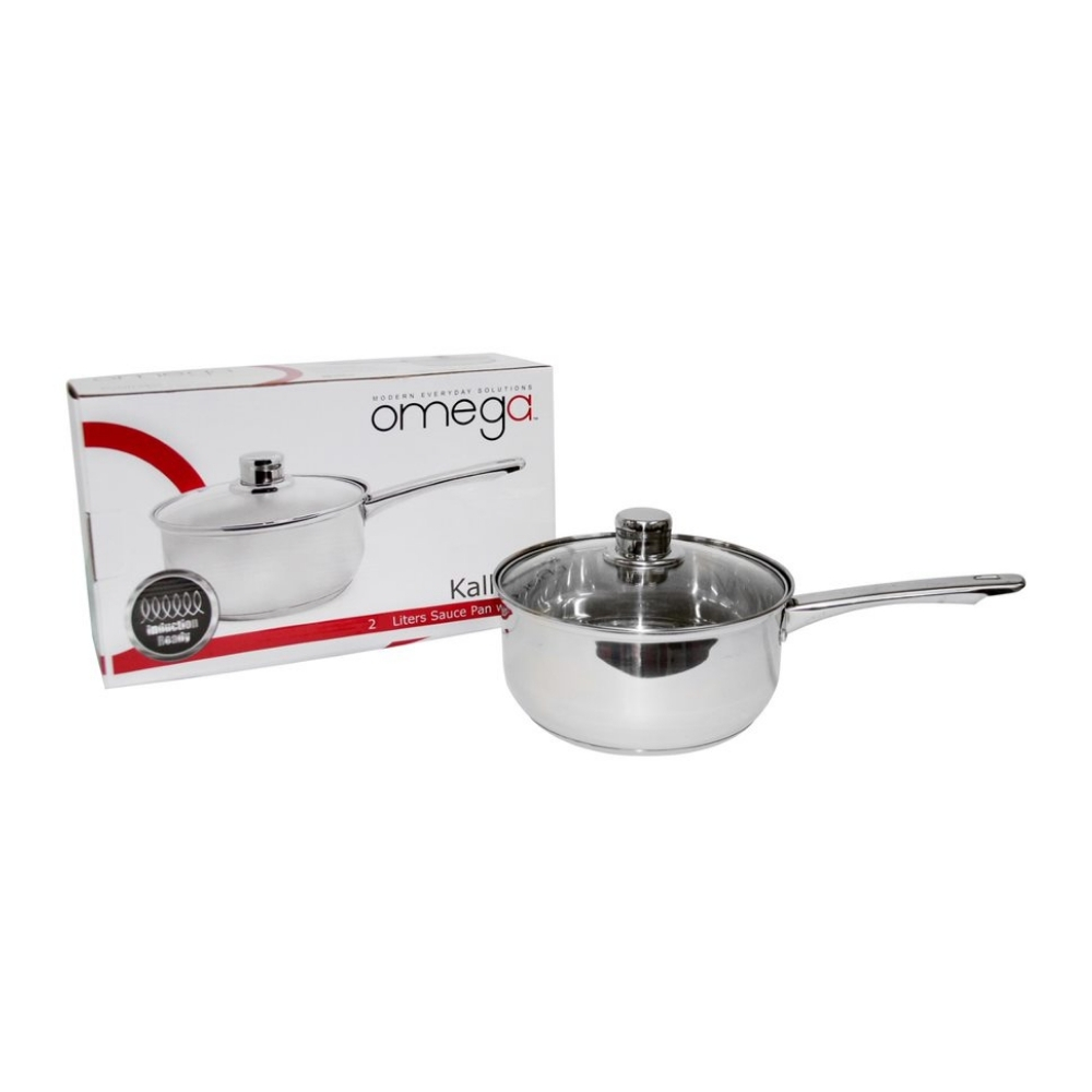 OMEGA Kallisto Stainless Steel Sauce Pan