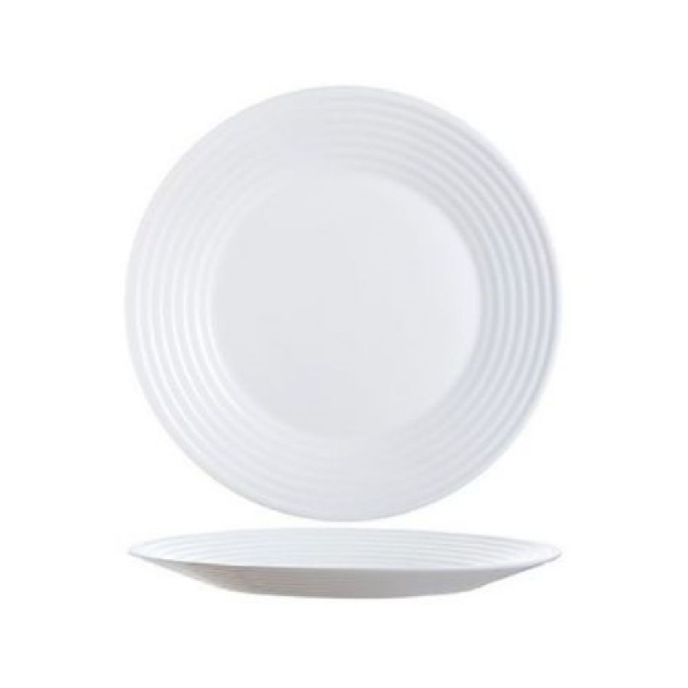 LUMINARC Harena Dinnerware Dinner Plate White 25cm