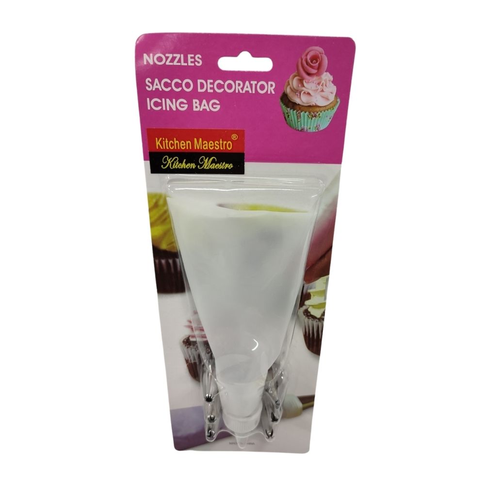 KITCHEN MAESTRO Icing Bag Stainless Decorator 