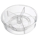 Rotating Organizer Tray with Divider