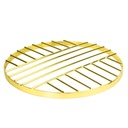 SLIQUE Metal Trivet Gold