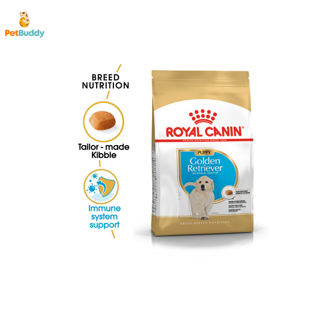 ROYAL CANIN BHN GOLDEN RETRIEVER JR DOG FOOD 3KG