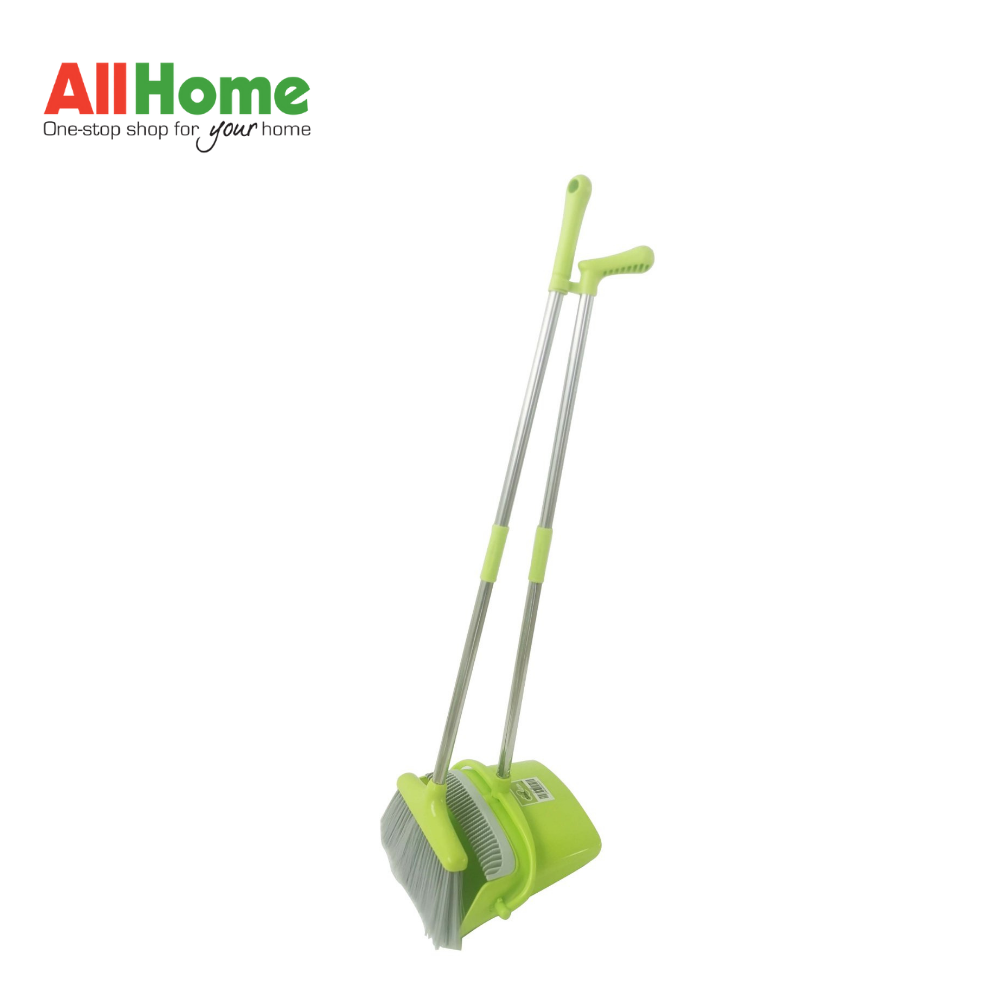 SANICLEAN 0735 W/PROOF BROOM & DUST PAN