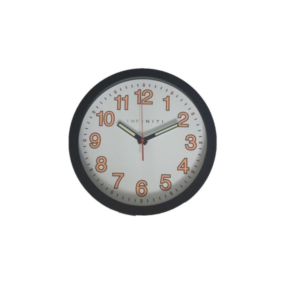 Wall Clock 12 inches Plastic AX2012 WB