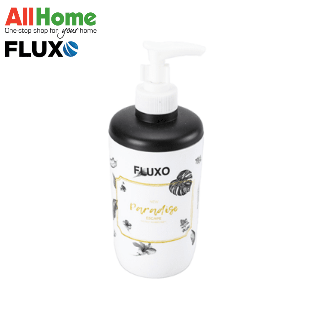 FLUXO HAND SANITIZER BOTTLE BLK BANANA LEAF