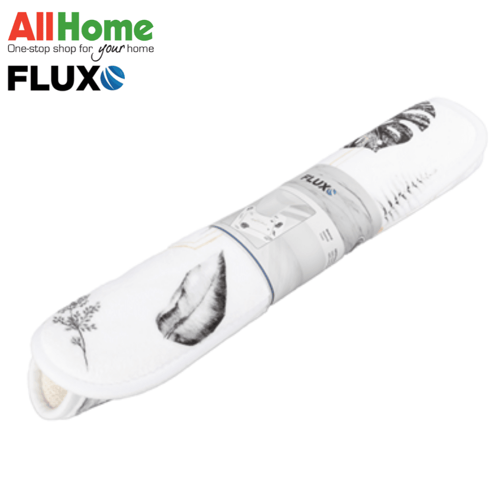 FLUXO U-MAT BLK BANANA LEAF 45X45