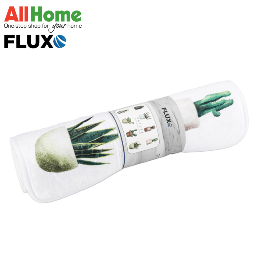 FLUXO FLOOR MAT SUCCULENT 45X75