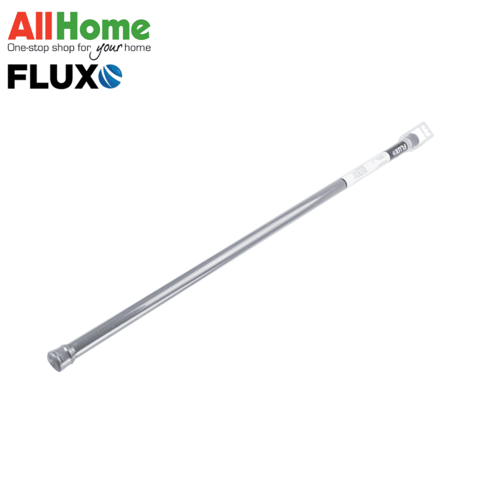 FLUXO SHOWER CURTAIN ROD GRAY 104-190CM
