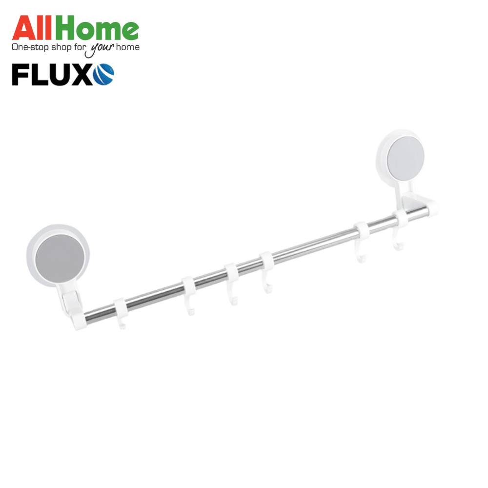 FLUXO JS185014 SINGLE TOWEL RACK WITH HOOK