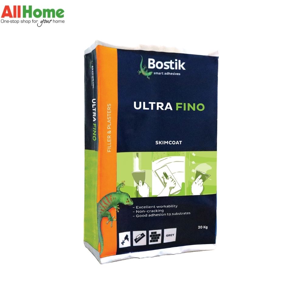BOSTIK ULTRAFINO SKIMCOAT GREY 20KG