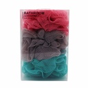 LINENS N' THINGS Loofah 3 Piece Set Bath Sponge
