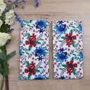 HAPPY KITCHEN Microfiber Kitchen Towel Set of 2 Flower