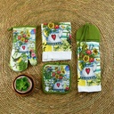 HK AH-PHM-11 Flower Pot 4pc Kitchen Set