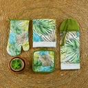 HK AH-PHM-14 Banana Leaves 4pc Ktchn Set