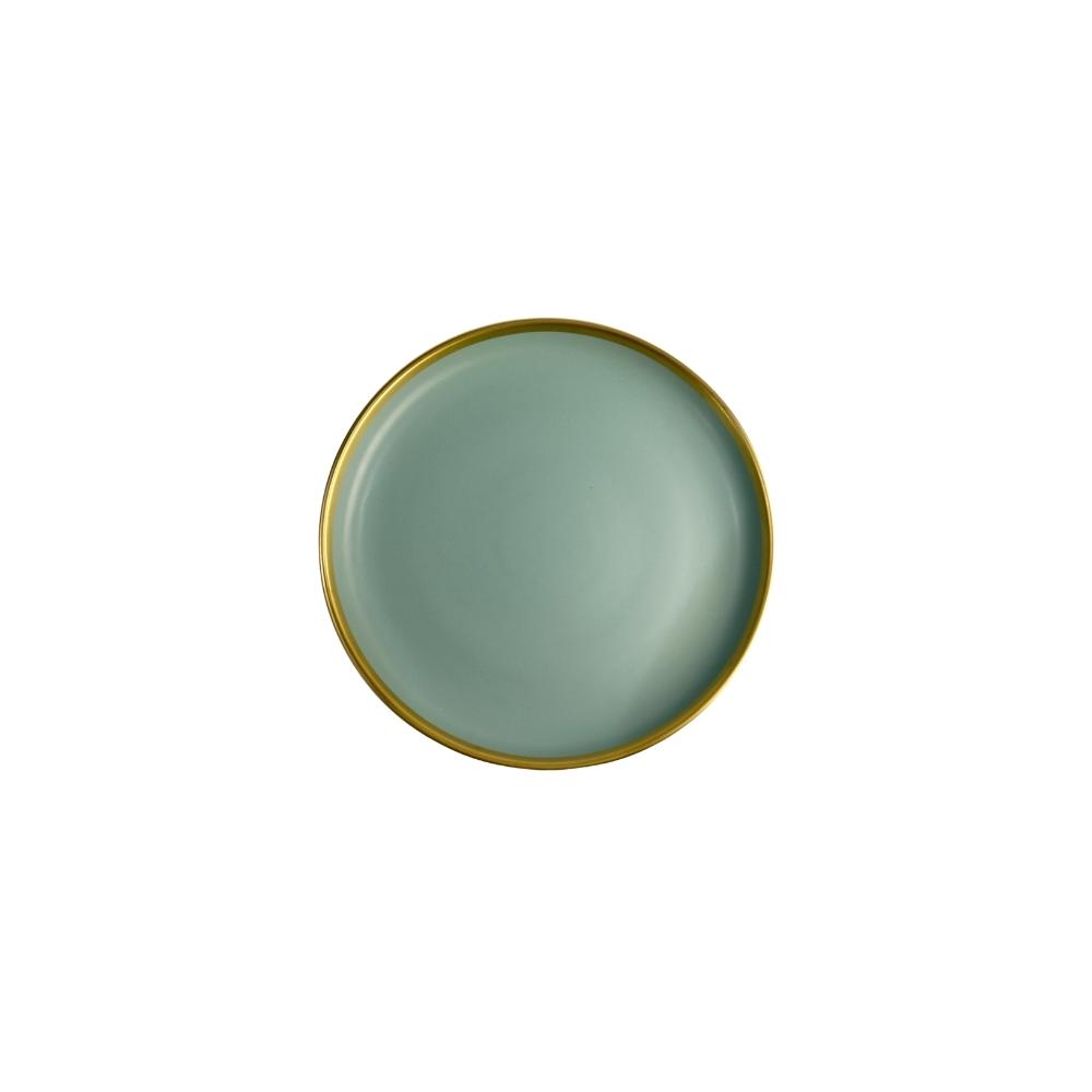 ONAIDA Sandy Soil 7.5-inch Plate Matte Blue