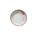 ONAIDA Stoneware 10-inch Plate Pink Marble Glaze