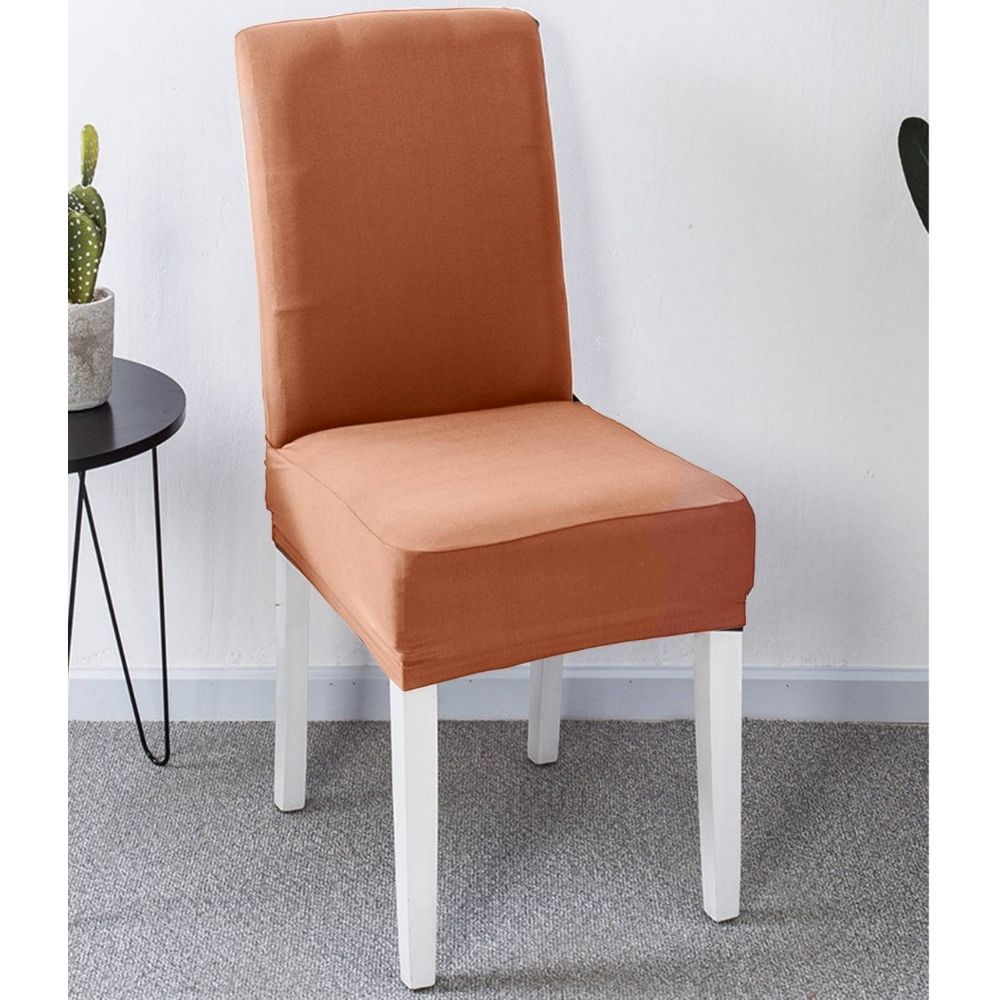 URBAN COMFORT Dining Chair Cover Brown