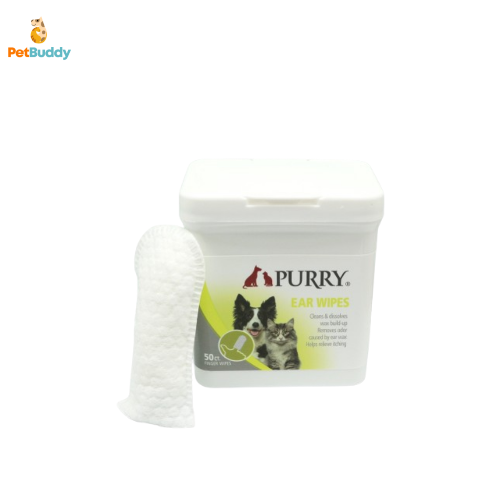 PURRY CLEANING EAR WIPES 50PCS
