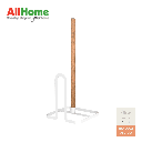 ROGU Tissue Stand White & Wood