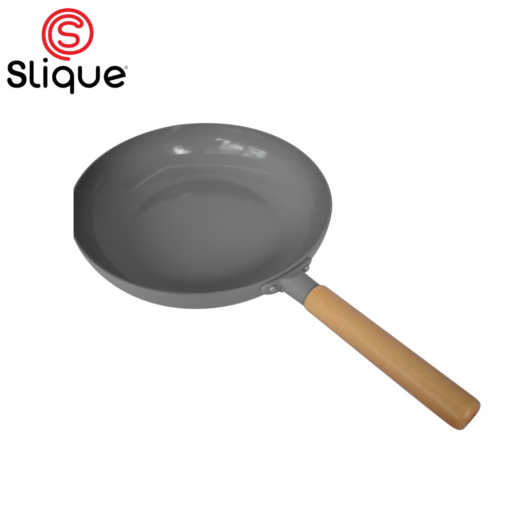 SLIQUE Frypan Multi Layer Non-Stick Ceramic Coating - Grey 28