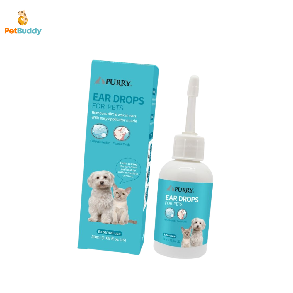 PURRY EAR DROPS FOR PETS 50ML