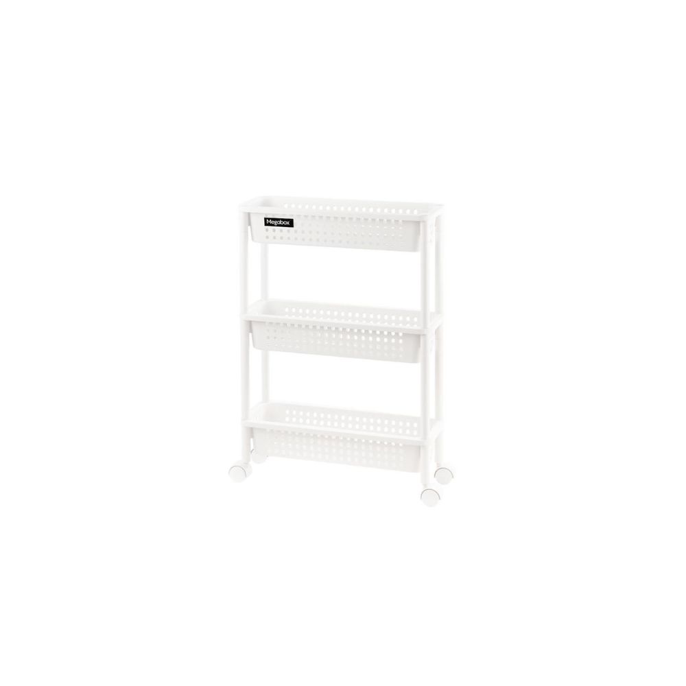 MEGABOX MG-133 Tray Cart 150 - 3 Layers White