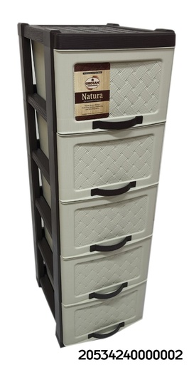 OROCAN Natura 5 Layer Drawer 3 Colors