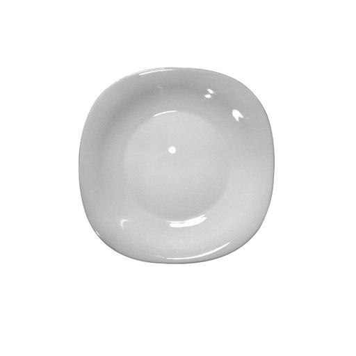 Tempered Square Quarter Plate Tableware Dinnerware 8in