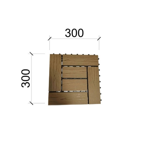 MSC D/TILE 30X60 GRECO BRWN