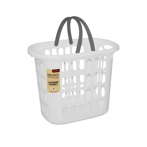 MEGABOX Laundry Basket with Handle 33 Liters