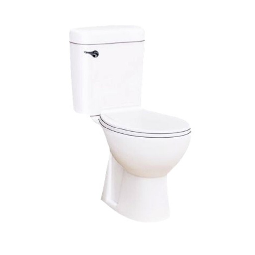 BRAUHN Toilet Bowl Two-Piece Ehrin JT1301CL Water Closet